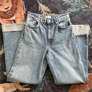 Zara Blue Denim Jeans